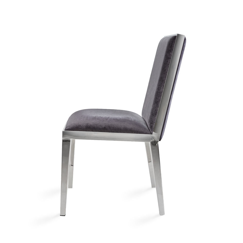 steel legs dining chair