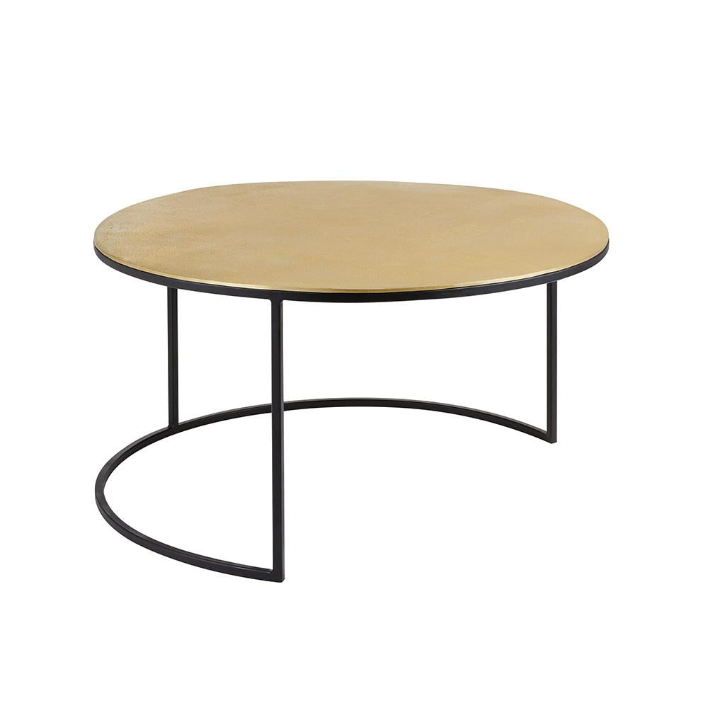 Aluminum coffee table