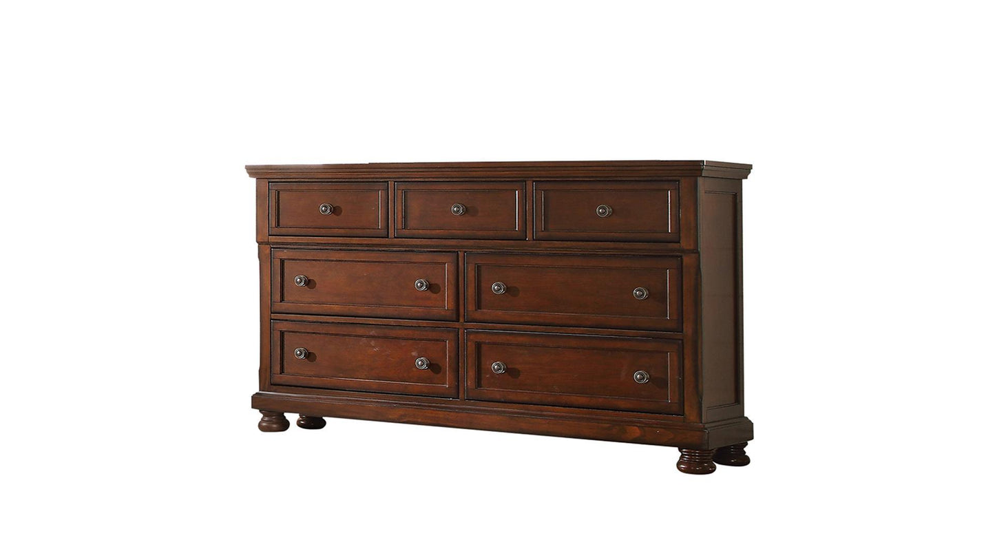 dark walnut dresser