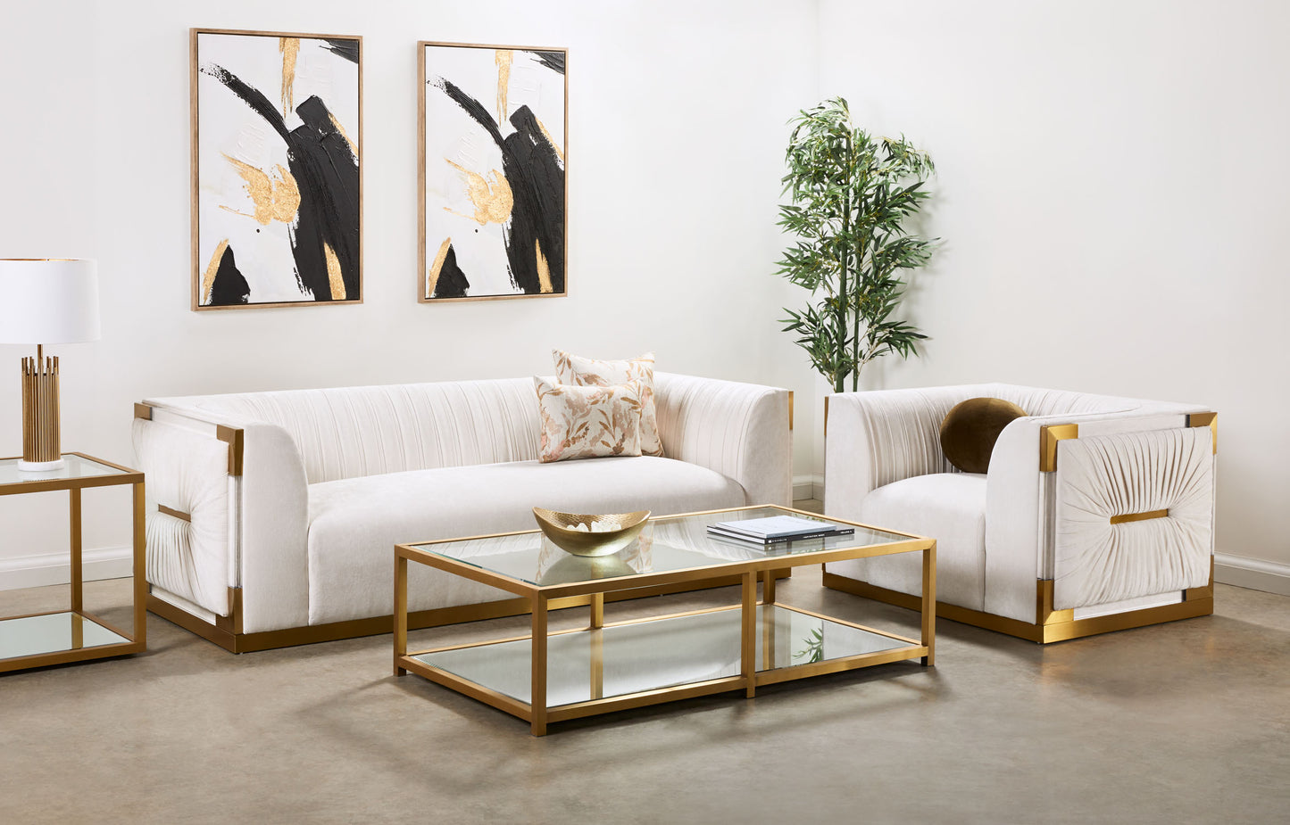 golden wall art frames
