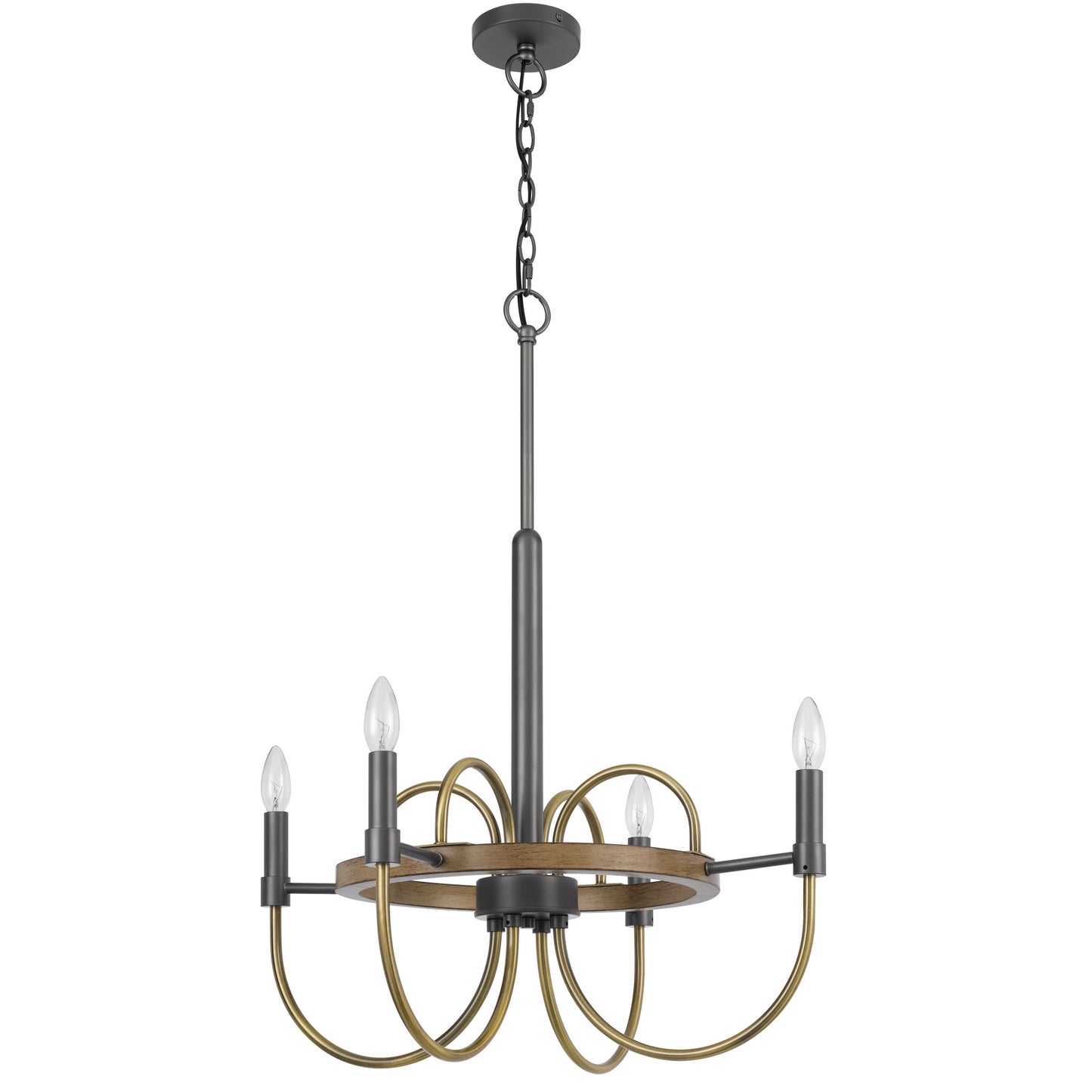 charcoal grey chandeliers