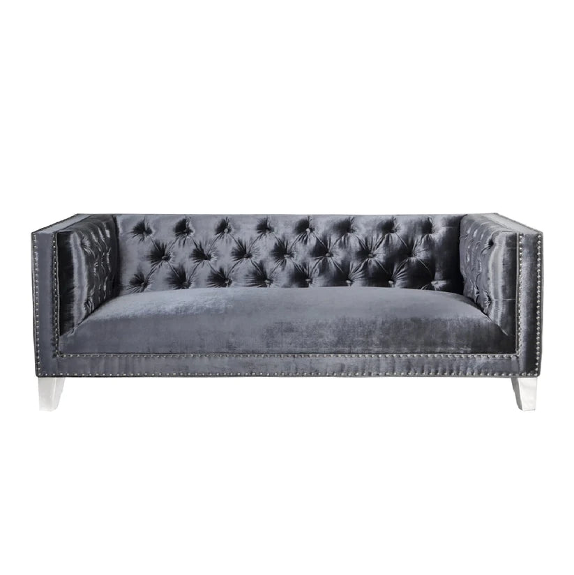velvet fabric sofa