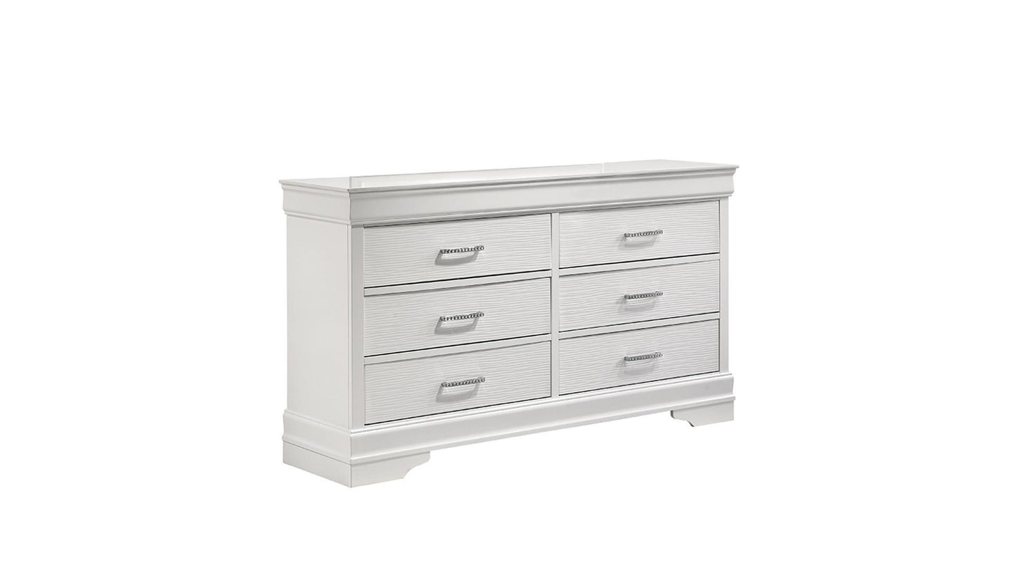 white dresser