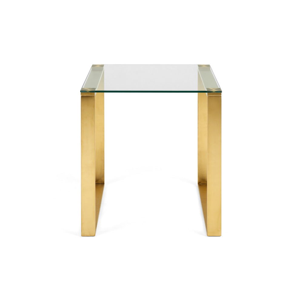 golden end table