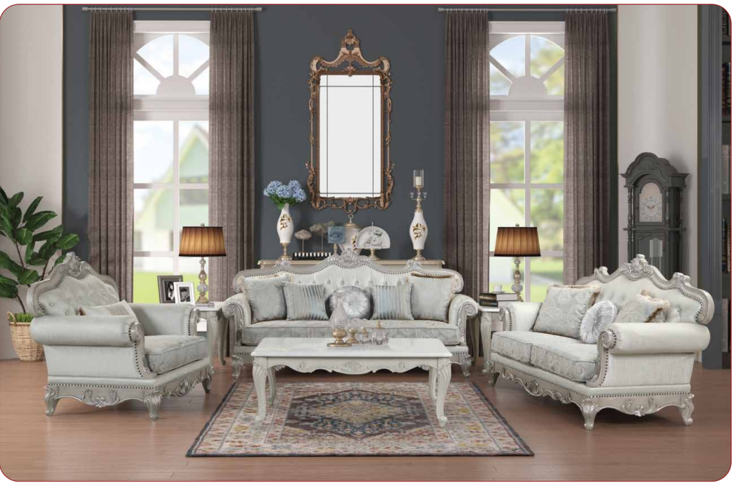 grey premium sofa set