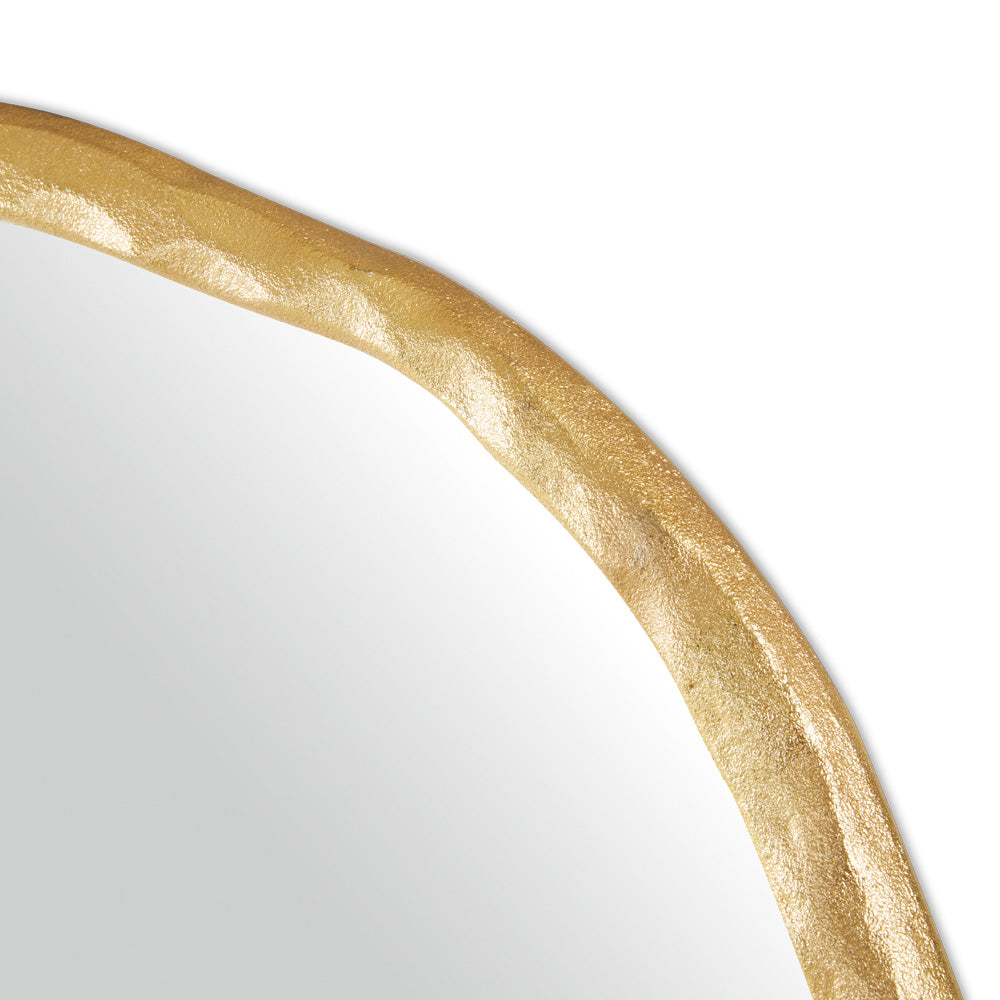 golden frame wall mirror