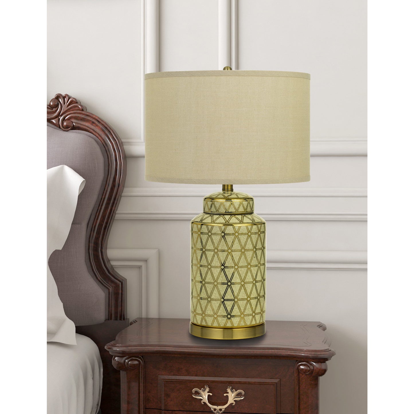 gold table lamp