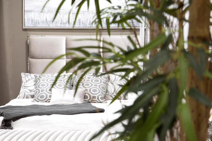 leather single bed