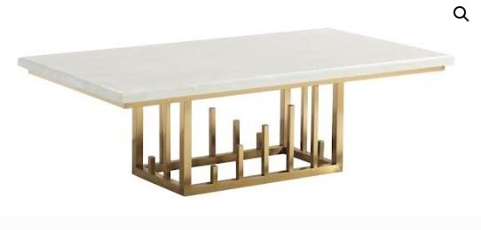 gold marble coffee table