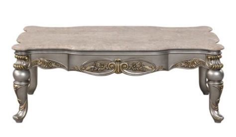 silver coffee table
