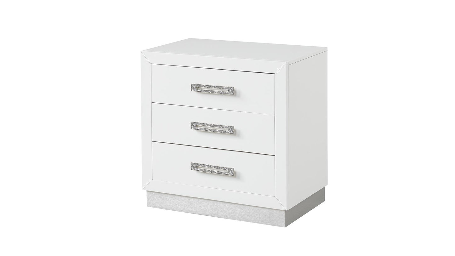 white nightstand