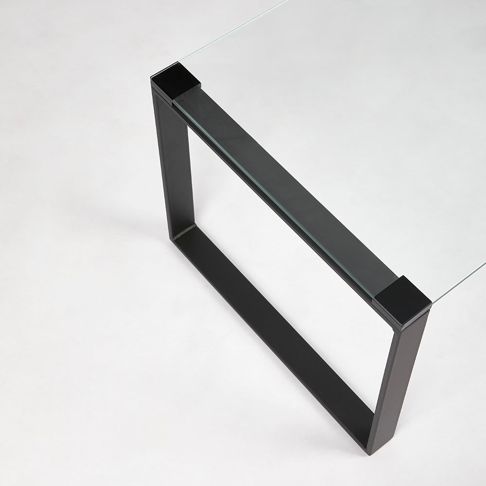 tempered glass coffee table