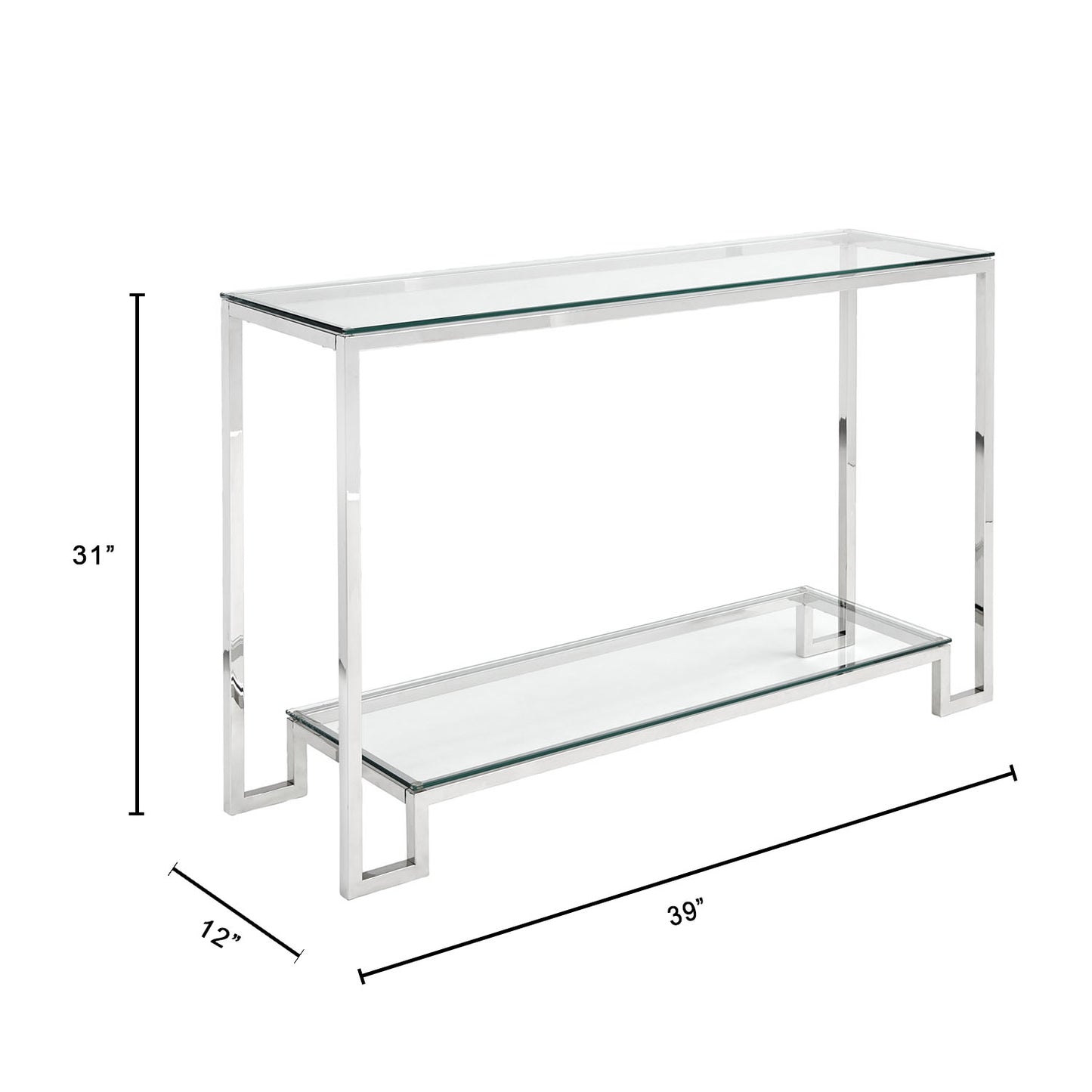 modern console table