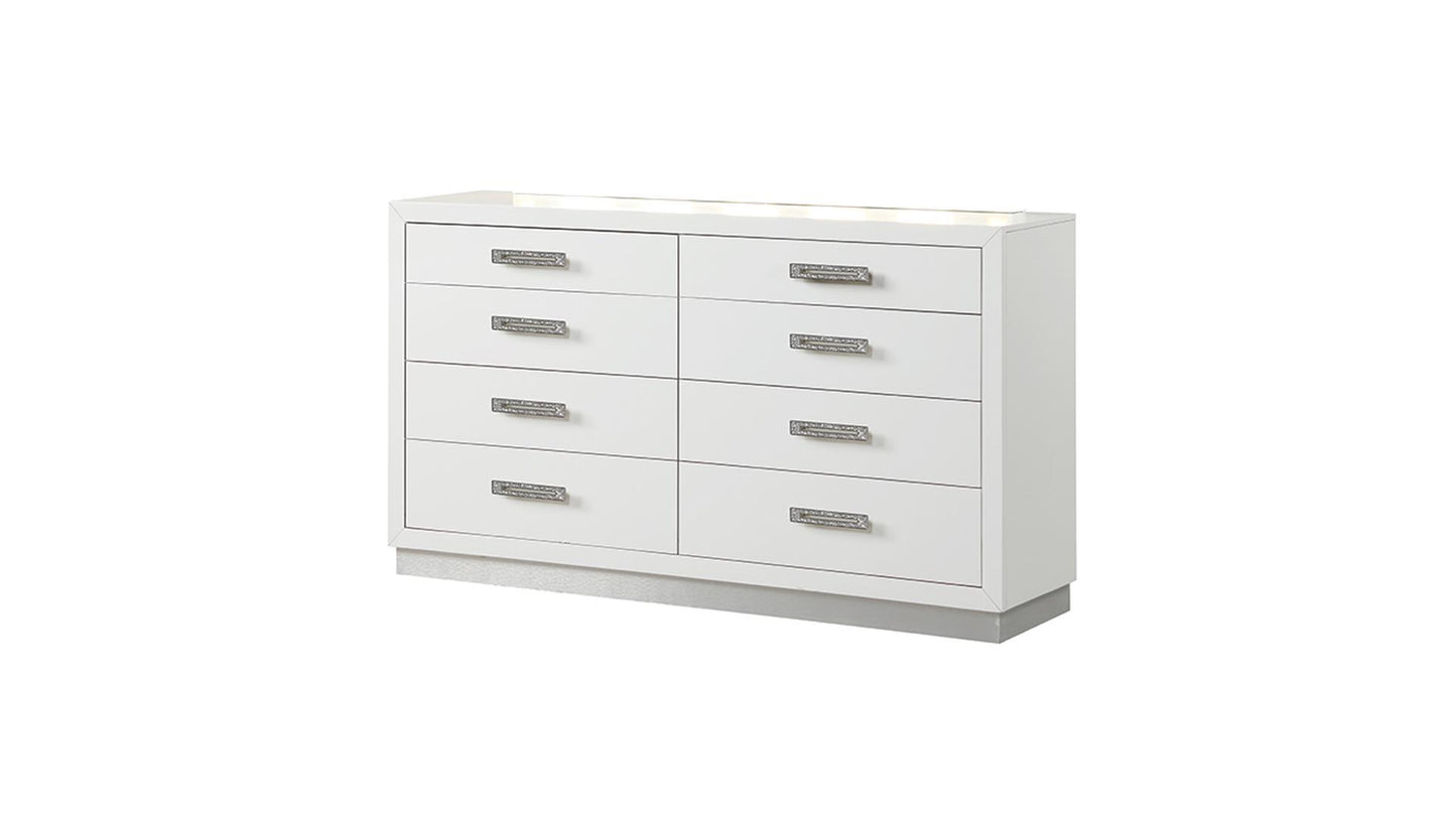 white dresser
