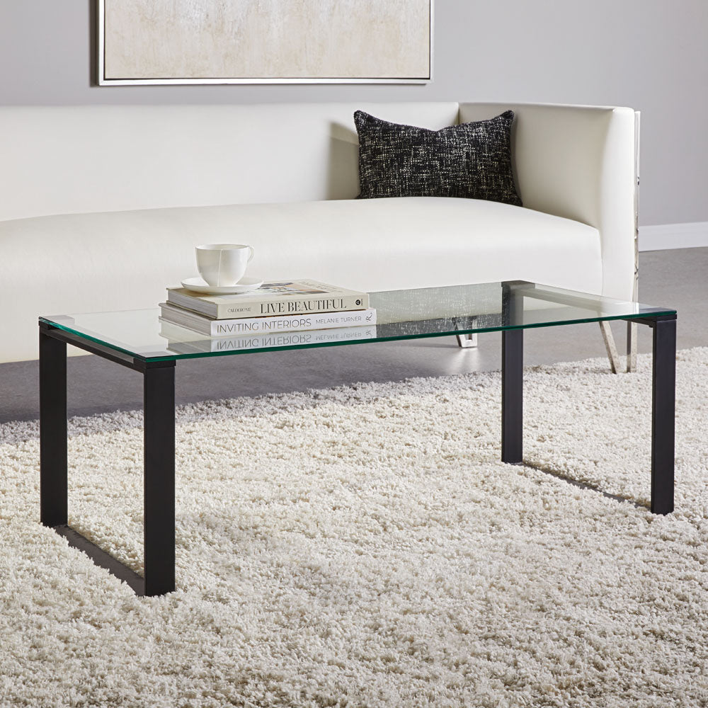 quality glass coffee table