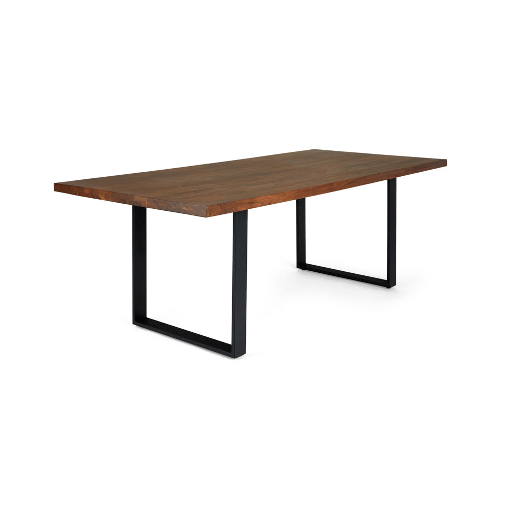 steel legs dining table