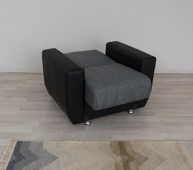 grey fabric sofa set