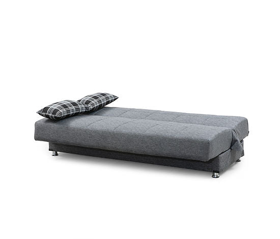 grey fabric sofa