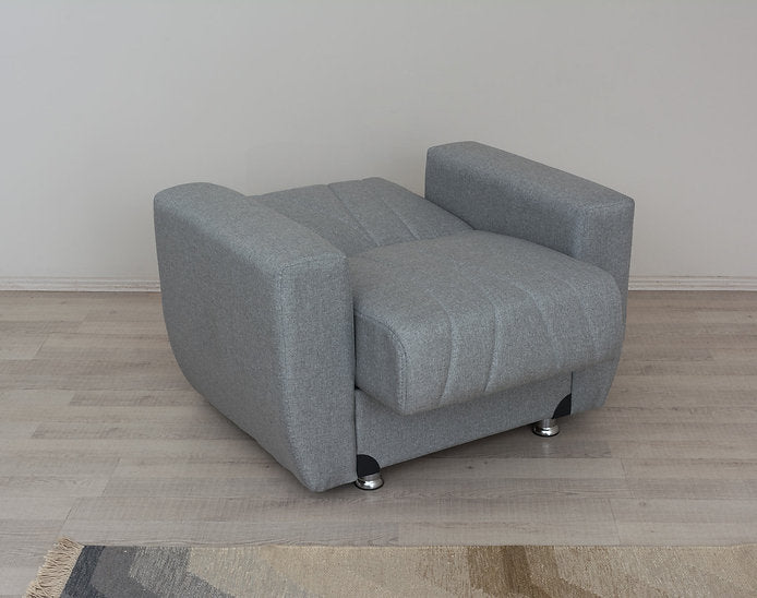 light grey fabric sofa set
