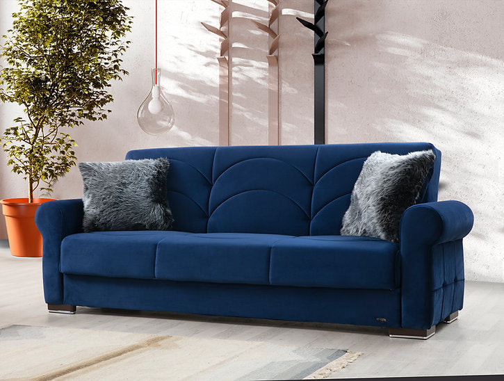 navy sofa set