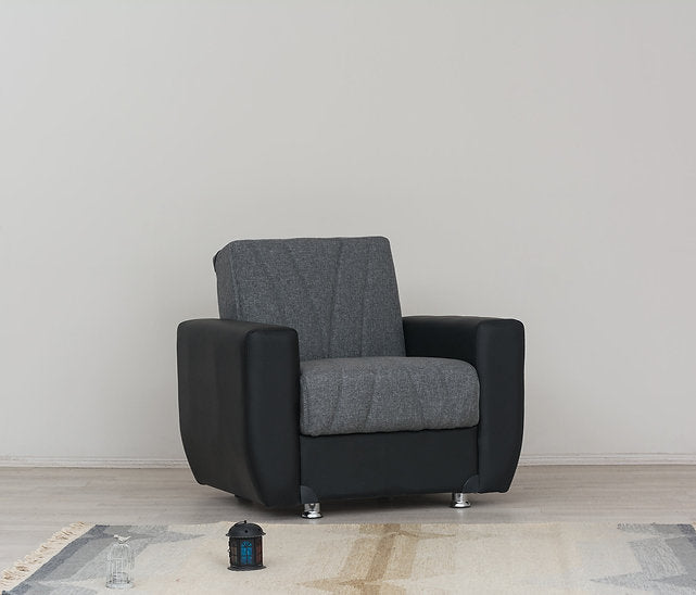 grey fabric sofa set
