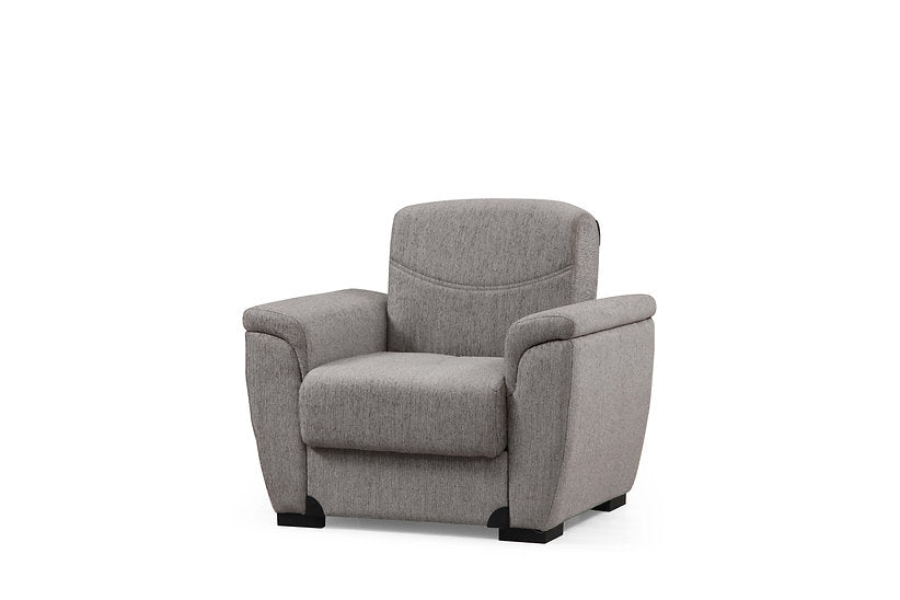 light grey fabric sofa set