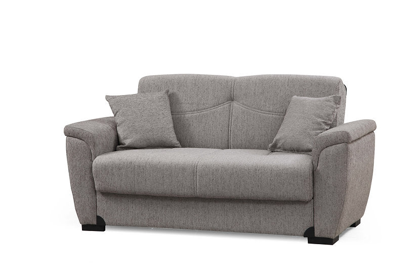light grey fabric sofa set