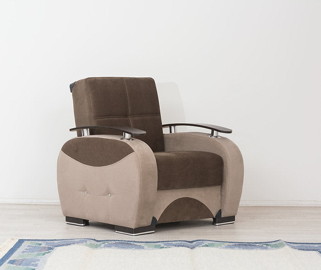 brown fabric sofa set