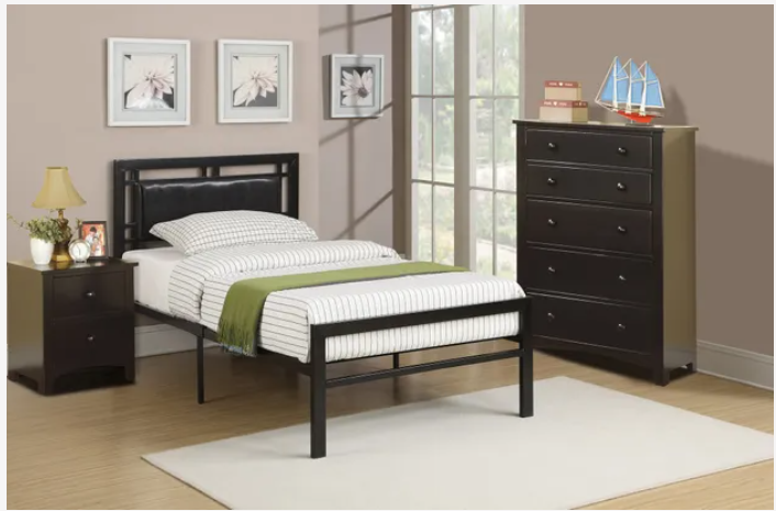 black bedroom set