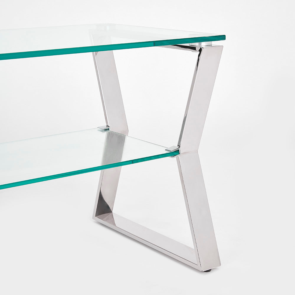tv unit with shelf