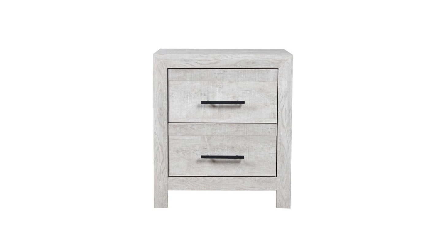 light grey nightstand