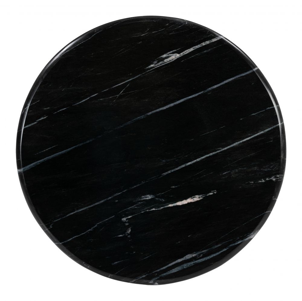 black and brown accent table