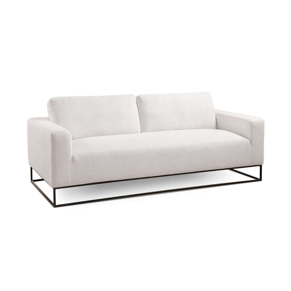 grey fabric sofa