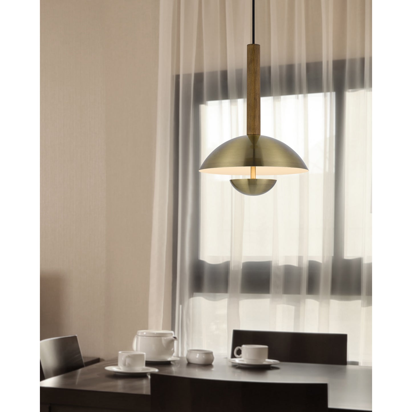 brass pendant