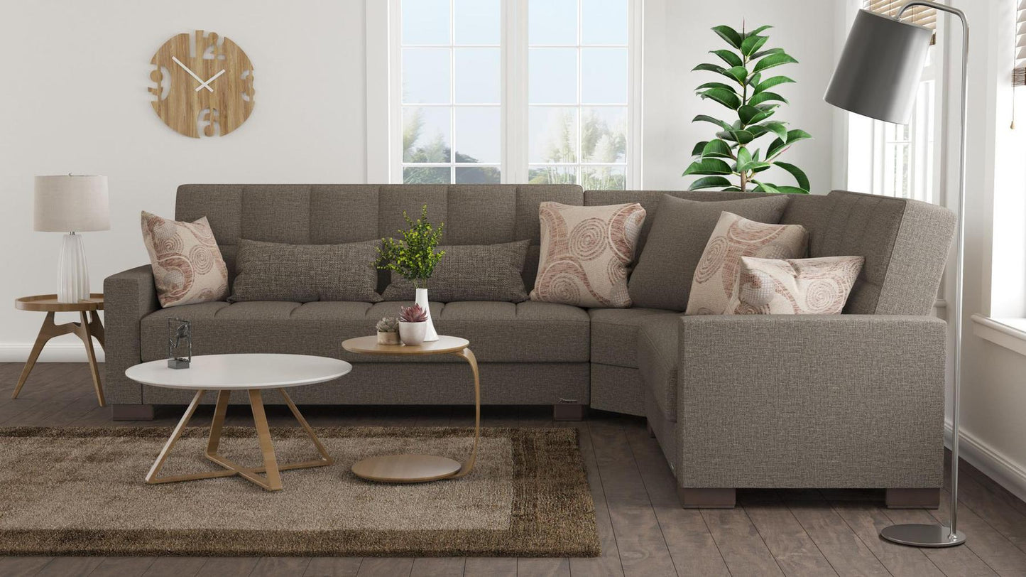 living room fabric sofa sectional