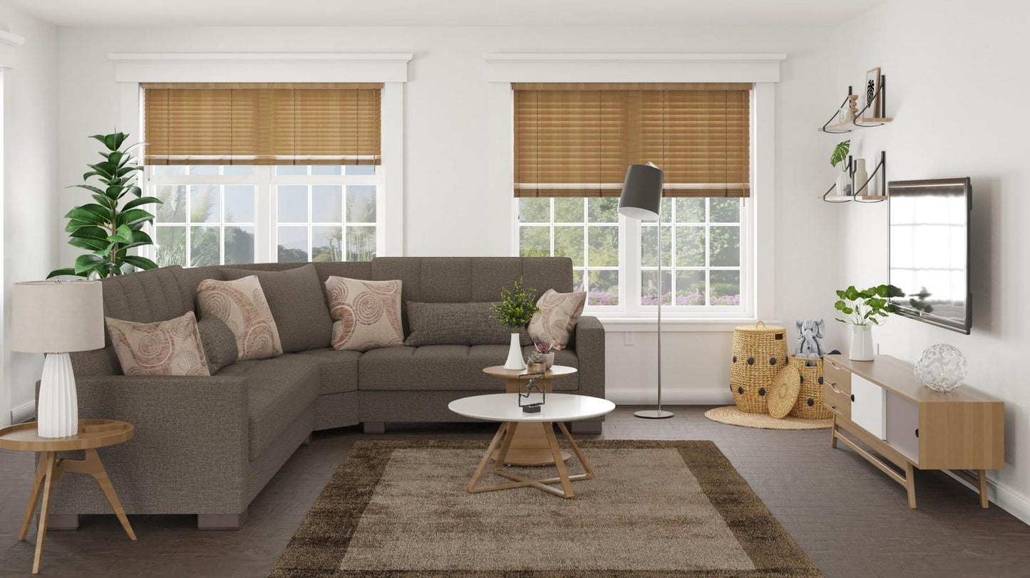 brown sofa sectional