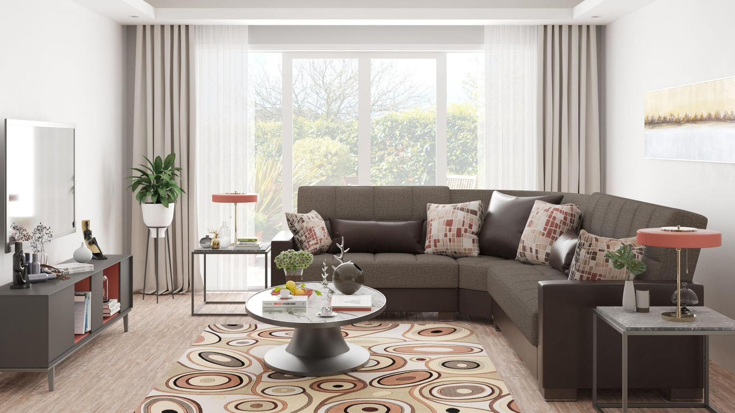 fabric sofa sectional