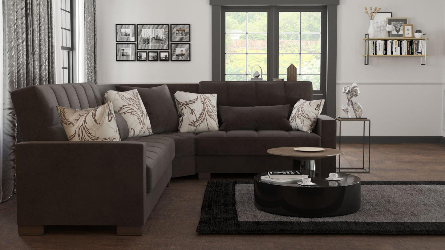 fabric sofa sectional