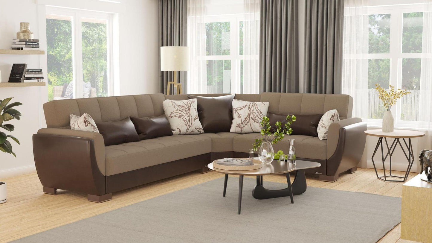 taupe sofa sectional