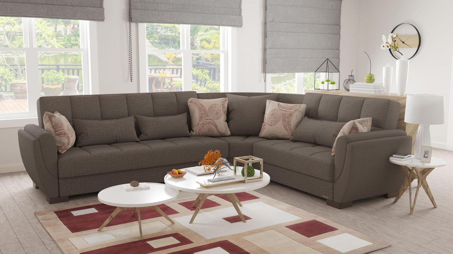 dark grey sofa sectional