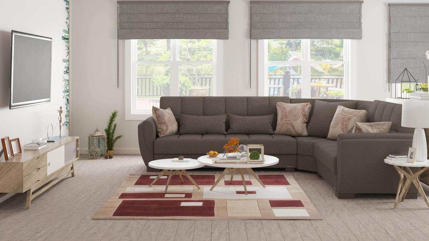 brown sofa sectional
