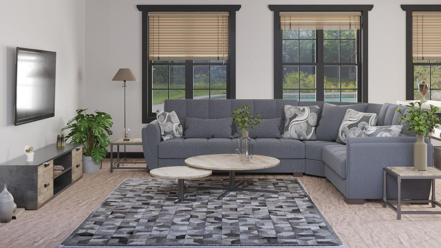 grey sofa sectional