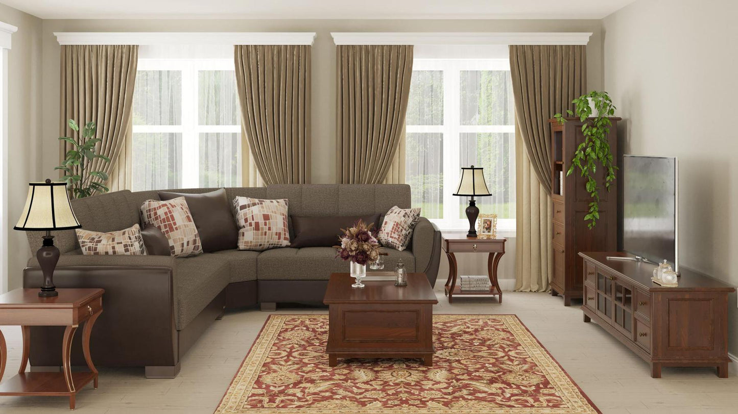 brown sofa sectional