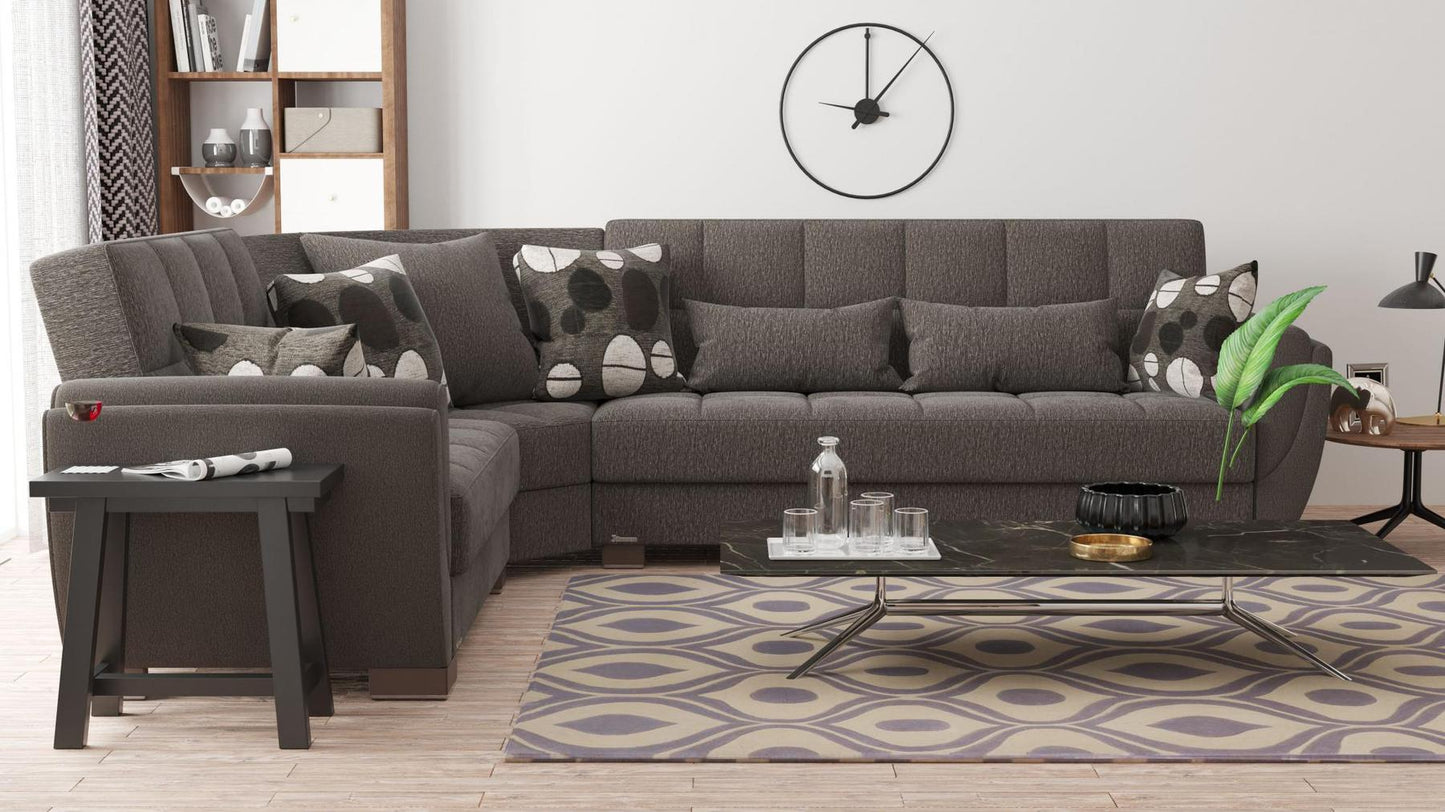 brown sofa sectional