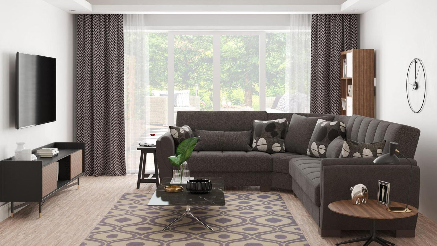 brown sofa sectional