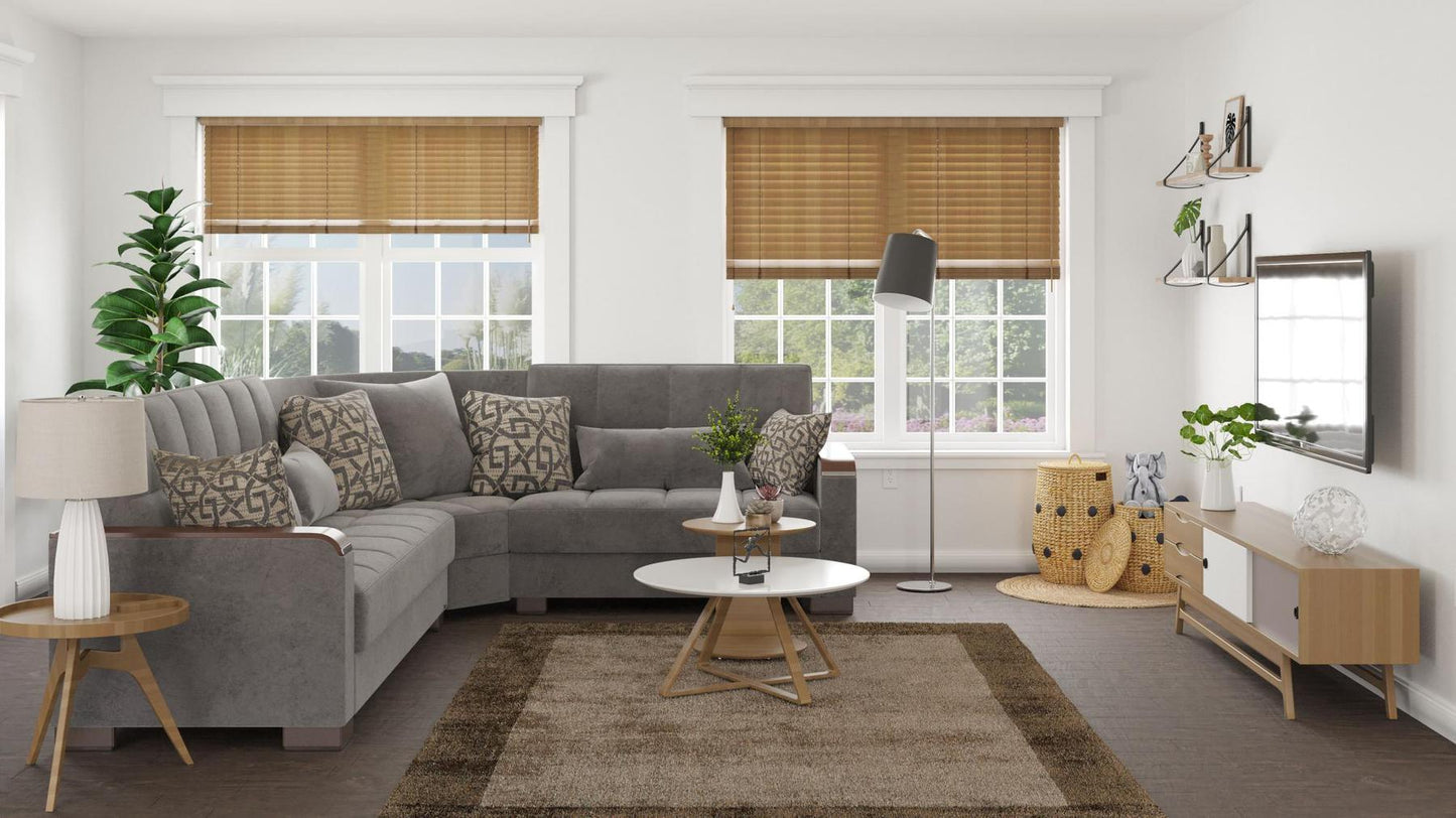 grey sofa sectional