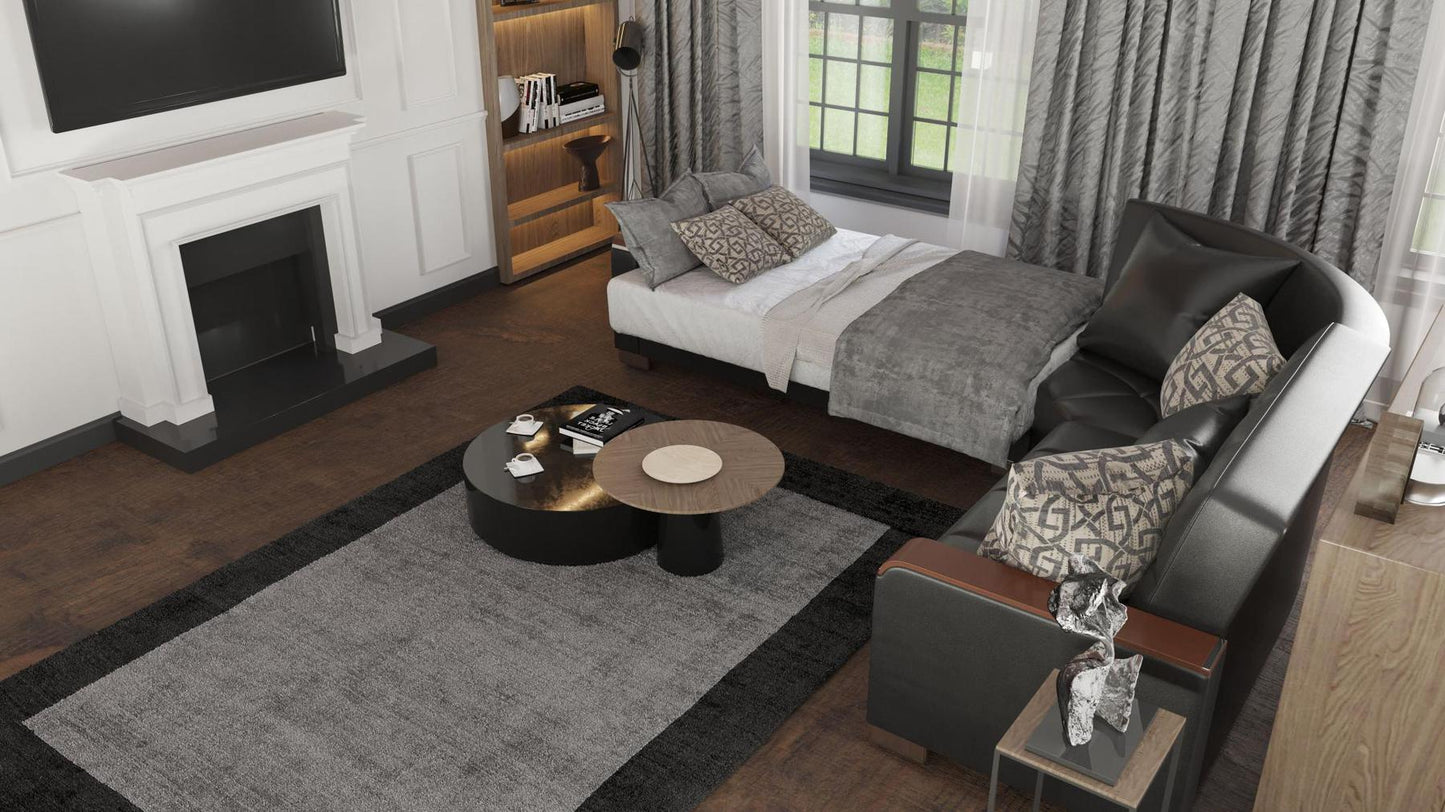 black convert bed