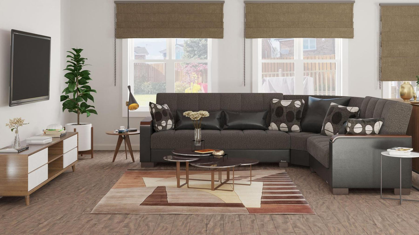 fabric sofa sectional