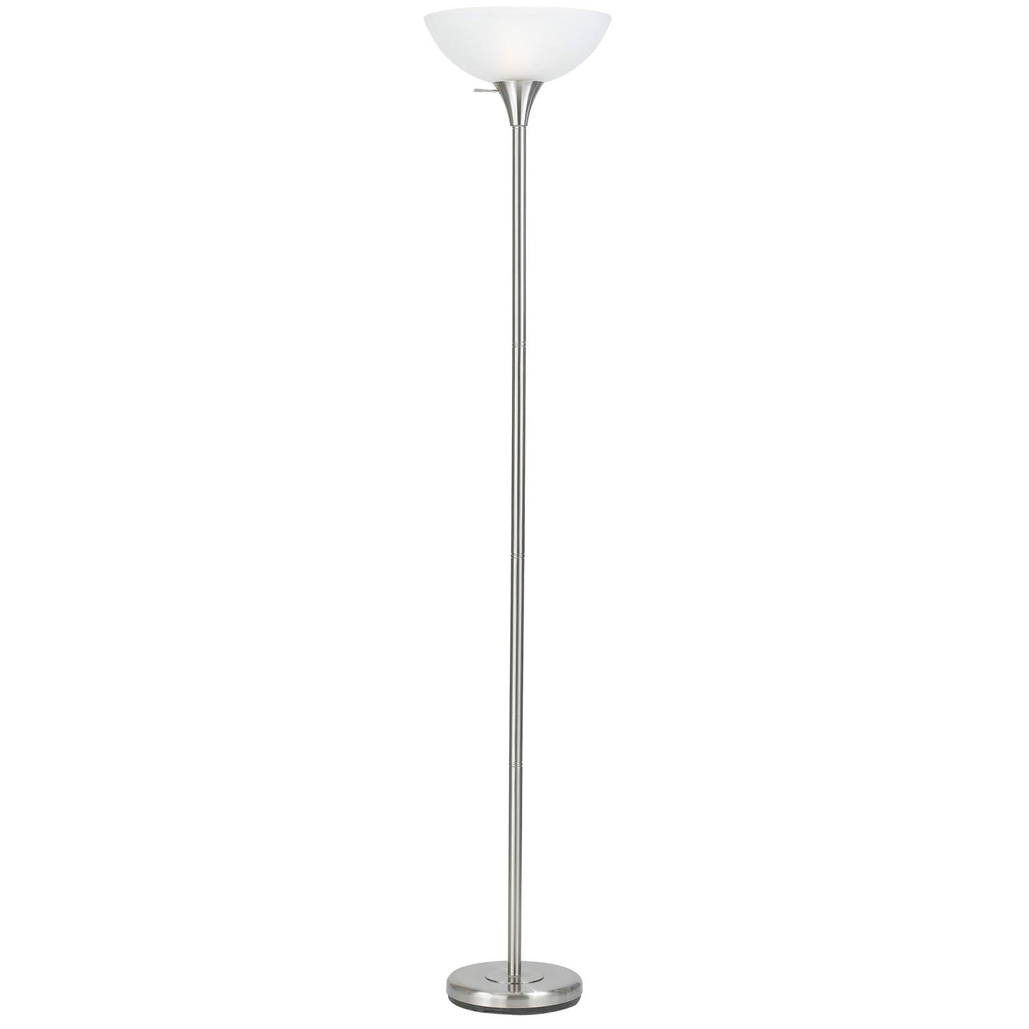 silver floor lamps