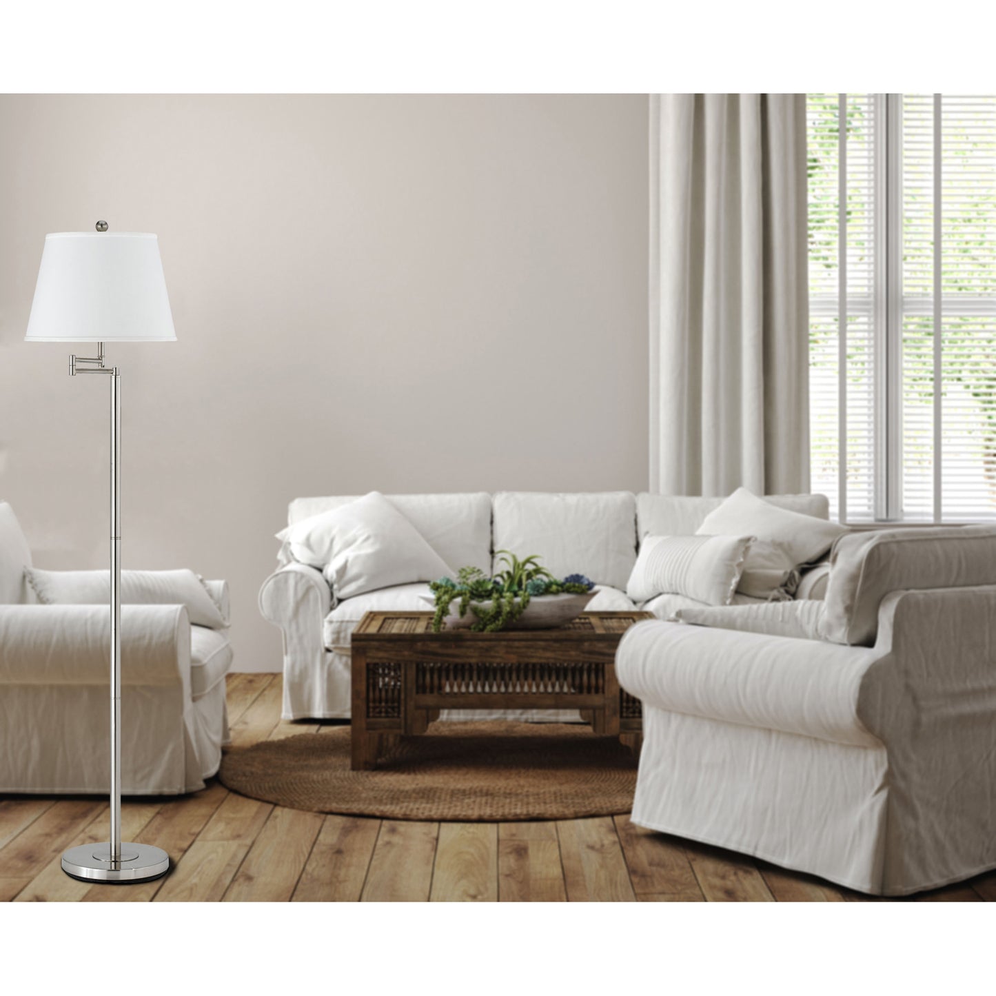 silver floor lamps|